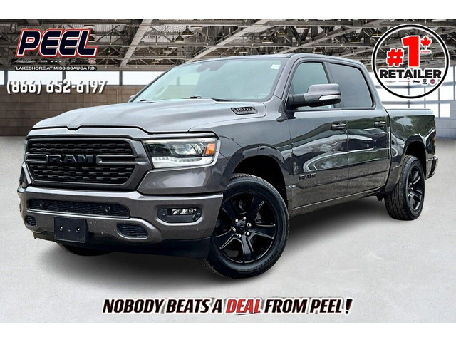 2022 Ram 1500 Sport Crew | Level 2 | 12\" NAV | Steps | 3.92 |4X in Cars & Trucks in Mississauga / Peel Region