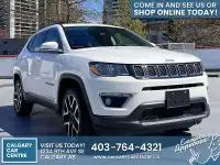 2020 Jeep Compass Limited 4X4 $199B/W /w Panoramic Roof, Backup 