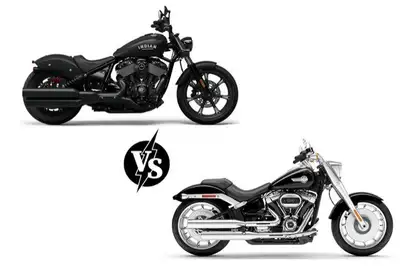 2024 Indian Chief Dark Horse ? The Smarter Choice Over the Harley Fat Boy! Bigger Engine. More Torqu...