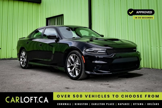2021 Dodge Charger GT • HOOD SCOOP • FOG LAMPS • APPLE CARPLAY in Cars & Trucks in Kingston