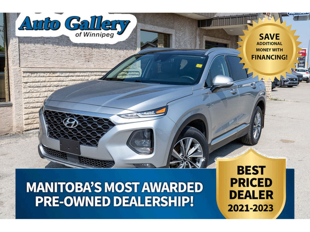 2020 Hyundai Santa Fe PREFERRED AWD | LEATHER | SUNROOF | HEATED in Cars & Trucks in Winnipeg