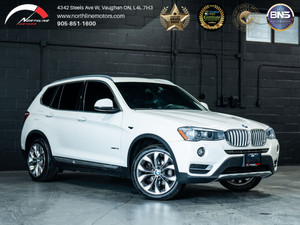 2017 BMW X3 XDrive28i/PANO/PARK ASSIST/NAV/1OWNER
