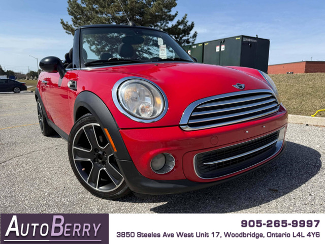 2012 MINI Cooper 2dr Convertible in Cars & Trucks in City of Toronto