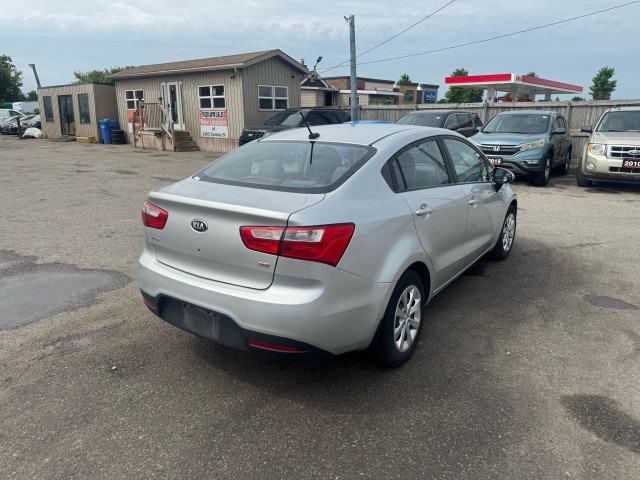 2013 Kia Rio LX, SEDAN, MANUAL, ONLY 110KMS, CERTIFIED in Cars & Trucks in London - Image 4