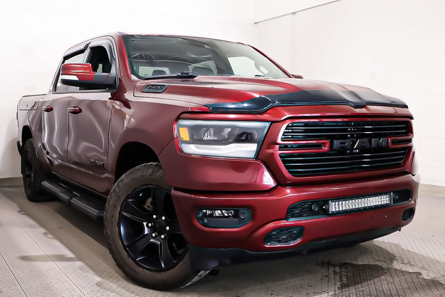 2021 Ram 1500 SPORT + 4X4 + CREW CAB + V8 HEMI 5.7L + RAMBOX EQU in Cars & Trucks in Laval / North Shore