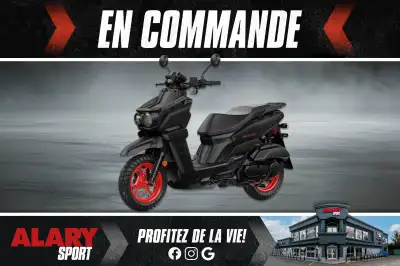 Ce SCOOTER YAMAHA BWS 125 2025 est disponible DÈS MAINTENANT! Contactez-nous au 450-420-2707. PDSF:...