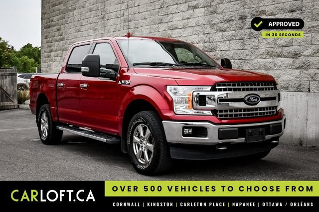 2018 Ford F-150 XLT • HEATED SEATS • PARK ASSIST • RUNNING BOARD in Cars & Trucks in Kingston