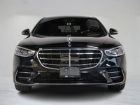 4MATIC, Leather. Odometer is 11961 kilometers below market average! Black 2023 Mercedes-Benz S-Class... (image 5)