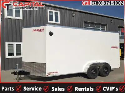 PICTURES ARE NOT ACTUAL UNIT - UNIT IS ON ORDER 2025 Double A Ruger Series 7' X 16' Enclosed Cargo T...