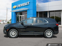 This 2022 Chevrolet Equinox LT, boasting a sleek Mosaic Black Metallic exterior, offers a perfect bl... (image 2)