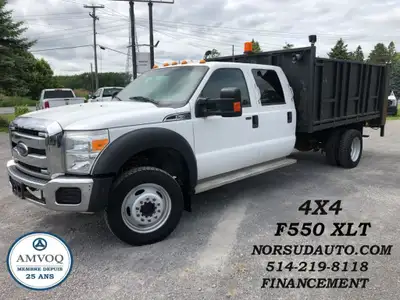 57105KM 4x4 6.8L, Air climatisé, Cruise control, Groupe électrique, 2015 FORD F550 XLT 34995$, Finan...