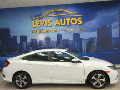 HONDA CIVIC 2019 LX ÉDITION / INTÉRIEUR EN TISSU CHAUFFANT / BLUETOOTH / CAMÉRA DE RECUL / ROUES 16...