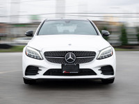 2020 Mercedes Benz C-300 AMG PKG White Exterior on Black Interior comes with Navigation, Back up Cam... (image 1)