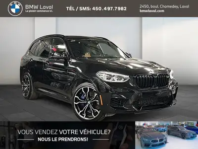 2020 BMW X3 M Competition | Garniture en fibre de carbone | * Groupe M Compétition * Garniture en fi...