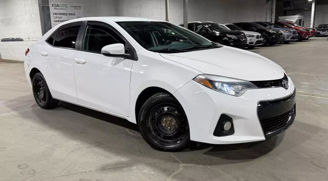 2014 TOYOTA Corolla S FWD/MANUEL/SEMI-CUIR/CAMERA/BLTH/AC/167491 in Cars & Trucks in City of Montréal