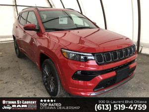 2023 Jeep Compass 4x4 Limited,DUAL PANE SUNROOF,ALPINE AUDIO,NAV,LED