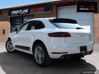 2015 Porsche Macan S - One Owner - Accident-Free! White on Black-Saddle Brown Two-Tone Leather Inter... (image 3)