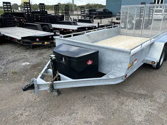 Galvanized Tandem Landscape Trailer in Cargo & Utility Trailers in Oakville / Halton Region - Image 5