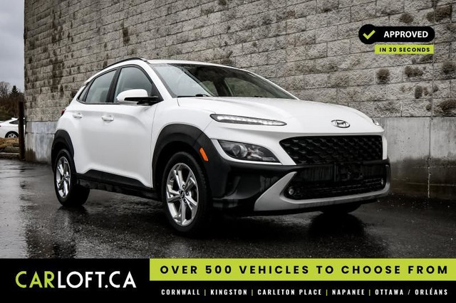 2022 Hyundai Kona Preferred AWD • HEATED SEATS • APPLE CARPLAY in Cars & Trucks in Kingston