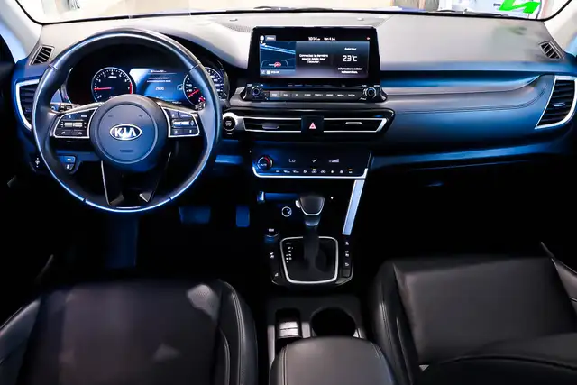 2021 Kia Seltos SX TURBO + AWD + TOIT OUVRANT + CARPLAY DEMARREU in Cars & Trucks in Laval / North Shore - Image 15