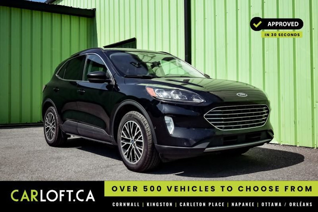 2022 Ford Escape Titanium Plug-In Hybrid • HEATED SEATS • NAVIGA in Cars & Trucks in Cornwall