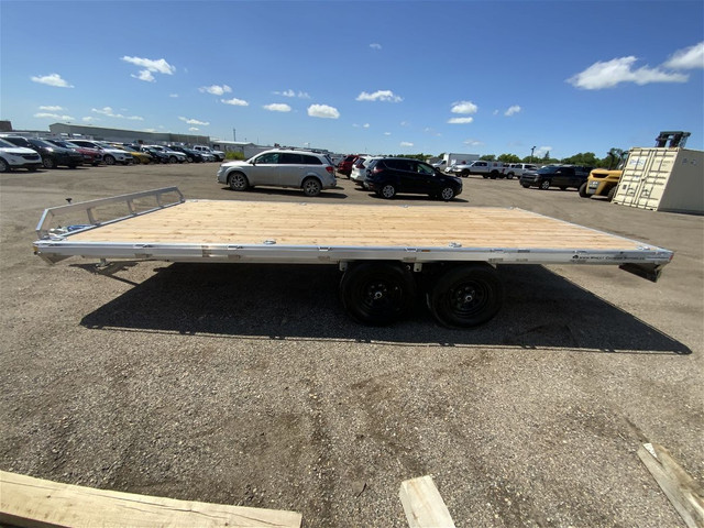 2023 Strong Haul Deck Above 8.5x18 | Stake Pockets | 5200LBS Axl in Cars & Trucks in Regina - Image 2