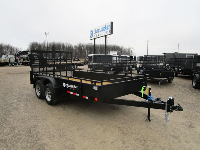 2024 Canada Trailers Tandem Axle Utility Trailers 7,000lbs GVWR  in Cargo & Utility Trailers in Barrie - Image 2