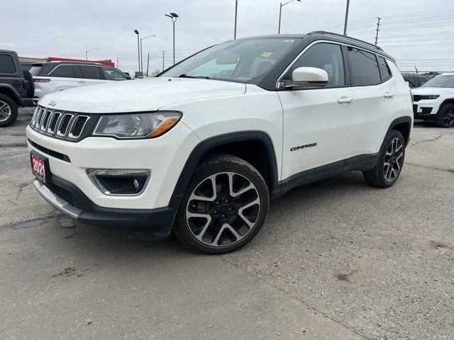 2019 Jeep Compass LIMITED**4X4**LEATHER***SUNROOF**8.4