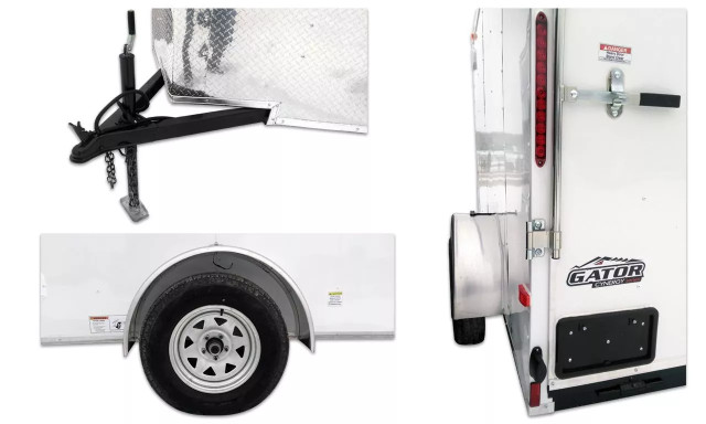 2024 Gator Cynergy 6 x 10 Cargo enclosed trailer in Cargo & Utility Trailers in Cape Breton - Image 4