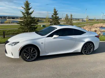 2019 Lexus RC 350 AWD F Sport Series 3 with 140,000 Km extended warranty