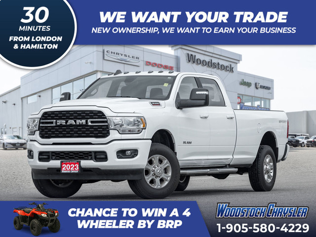 2023 Ram 3500 SPORT PKG | LONGBOX | LEVEL 1 | SPRAY IN | 4X4 | in Cars & Trucks in Woodstock