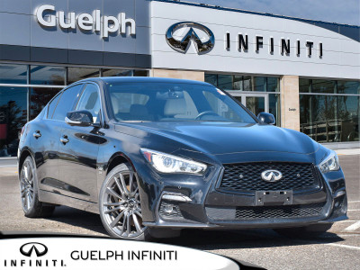 2020 Infiniti Q50 Red Sport Proactive | 400HP | WHITE INT | SUNR