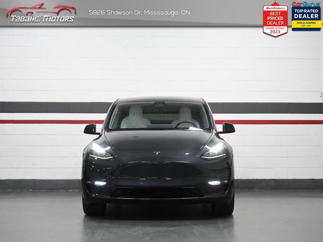 2024 Tesla Model Y Long Range No Accident White Leather Dual Mot in Cars & Trucks in Mississauga / Peel Region - Image 4