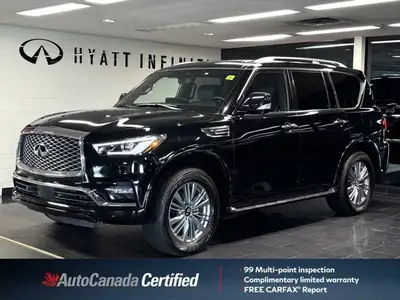 The 2024 Infiniti QX80 Luxe is a powerful and refined SUV, driven by a 5.6L premium engine that deli...