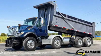 Heavy truck - # STOCK: PUB-421 2018 INTERNATIONAL WORKSTAR 7400 BENNE BASCULANTE / CAMION DOMPEUR 12...