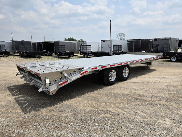 2025 EBY Aluminum Deck-Over Bumper-Pull Trailer 14K GVW - 102 x  in Cargo & Utility Trailers in City of Toronto - Image 3