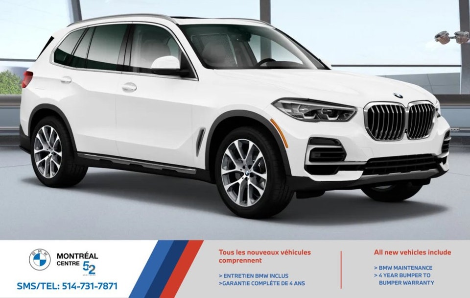 2023 BMW X5 xDrive40i, Premium, Toit panoramique