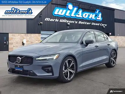 Check out this certified 2024 Volvo S60 Plus Dark Theme AWD | Leather | Sunroof | Heated Seats | Rea...
