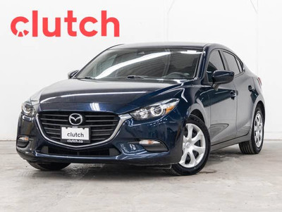 2018 Mazda Mazda3 GX w/ Convenience Pkg w/ Rearview Cam, A/C, Cr