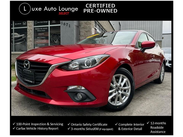 2015 Mazda MAZDA3 OIL SPRAYED SINCE NEW! SUNROOF, BACK-UP CAM! in Cars & Trucks in Ottawa