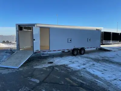 2023 Mission Aluminum Trailers Enclosed Car Hauler Snowmobile MCH8.5x24-IFProtecting your car while...
