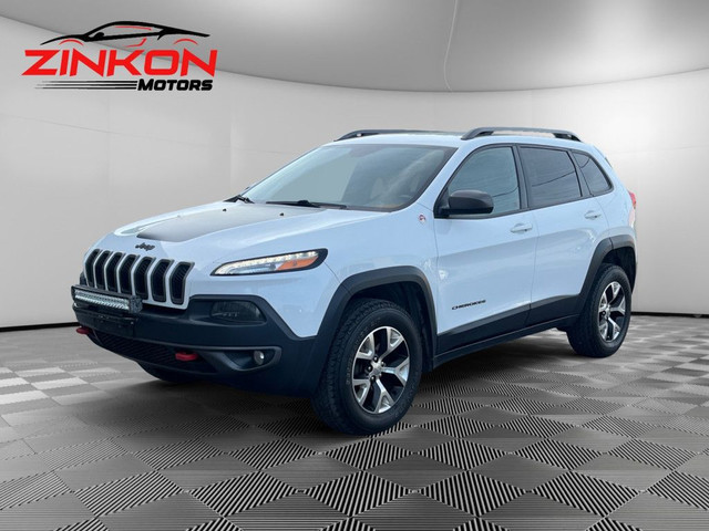 2016 Jeep Cherokee TRAILHAWK |V6|4X4|LEATHER|NAVI|BACK-UP CAM|RE in Cars & Trucks in Barrie