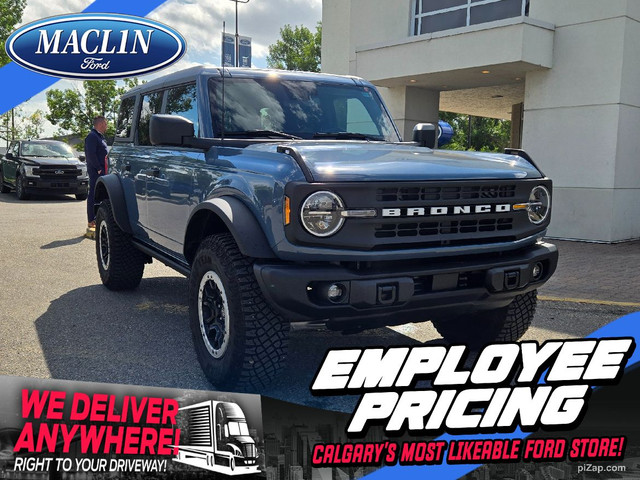 2024 Ford Bronco BLACK DIAMOND | DEMO SALE!! | SASQ PKG | HAS 3M in Cars & Trucks in Calgary
