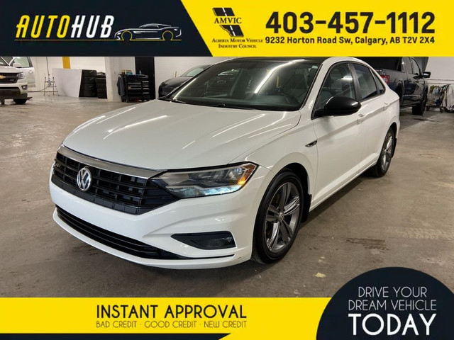 2019 Volkswagen Jetta Highline 6 SPD MANUAL LEATHER SUNROOF NAV in Cars & Trucks in Calgary