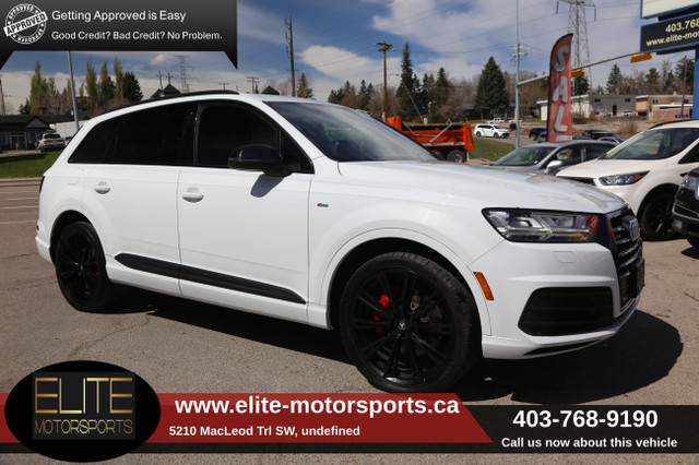 2018 AUDI Q7 Technik S-LINE BLACK OPTICS PACKAGE 7 PASSENGER FIN in Cars & Trucks in Calgary