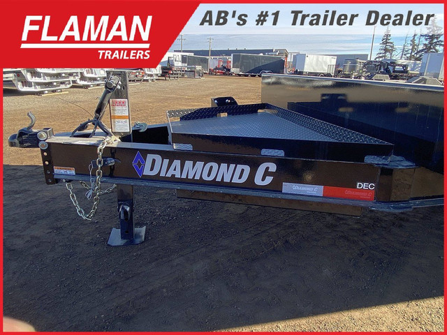 2024 Diamond C DEC207 Equipment Hauler Trailer in Cargo & Utility Trailers in Lethbridge
