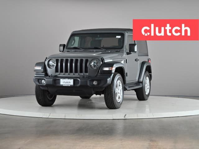 2021 Jeep Wrangler Sport S 4x4 w/ Apple CarPlay, Rearview Camera in Cars & Trucks in Ottawa - Image 2