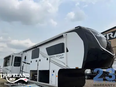 Jayco North Point 377RLBH Fifth Wheel. It's the little things in this full-profile fifth wheel that...