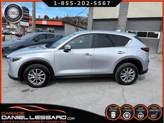 Mazda CX-5 GS AWD 2.5 L CUIR/TISSUS, BLINDSPOT, MAGS 17P 2022 in Cars & Trucks in St-Georges-de-Beauce - Image 3