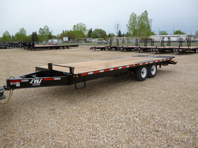 2024 SWS 24' DOW Trailer w/ 4' Split Tail (2) 7K Axles in Cargo & Utility Trailers in Edmonton
